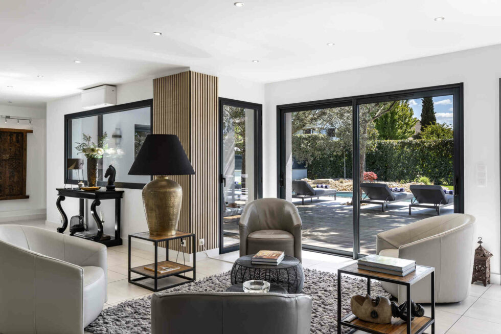 Salon Luxueux - villa Rivages Bay