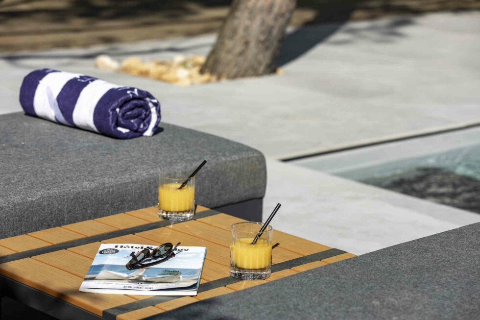 Piscine privée d'une villa de luxe près de Genève