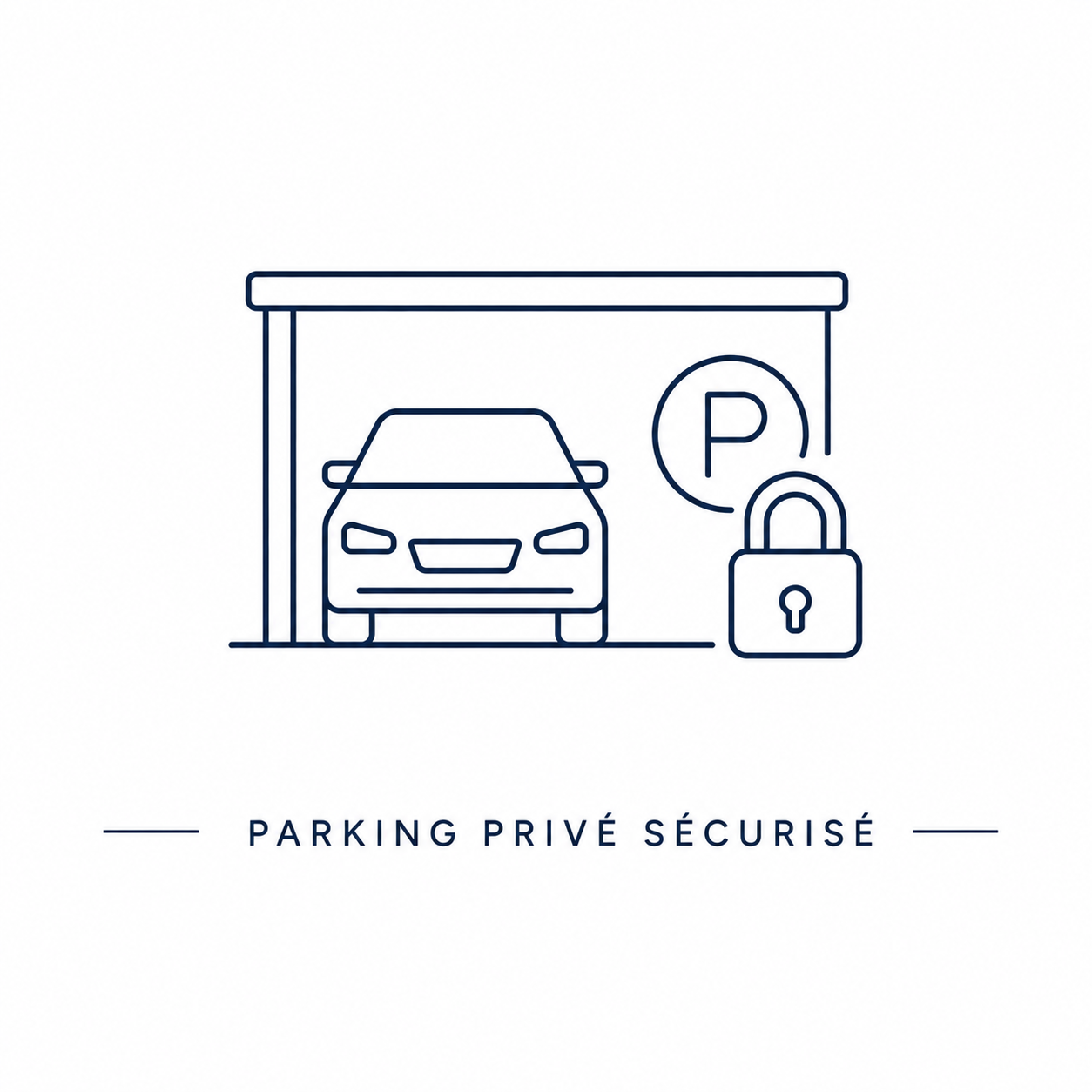 Parking privé sécurisé